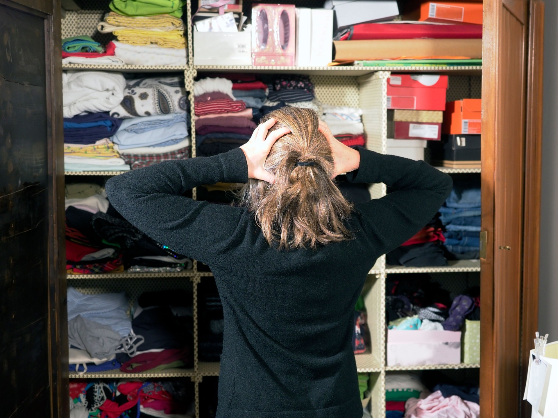 Seasonal closet switch drama